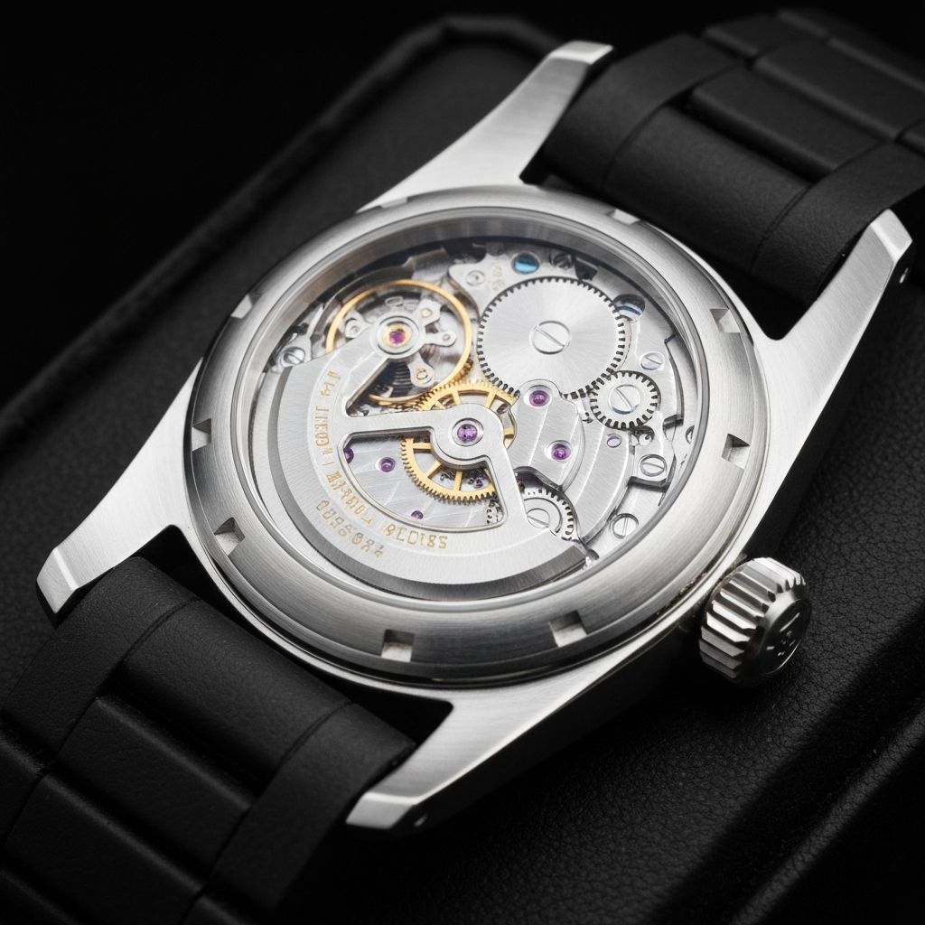 Luxury timepiece showcase